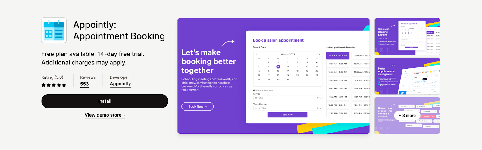 Appointly appointment booking app