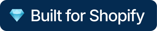 Built for Shopify badge